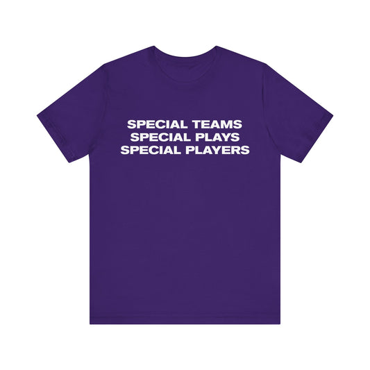 Special Teams, Special Plays, Special Players